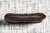 Brown Unique Soldier Braided Trim Hand Tooled Antique Leather Cigarette Case Tobacciana For Sale - Image 8 of 13