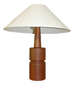 Domus Table Lamp in Teak, 1960s