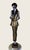 Josef Lorenzl 1960s Art Deco Pajama Girl Hands in Pockets Bronze Signed Lorenzl For Sale - Image 4 of 10