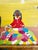 Lisa Cain Folk Art Painting, Acrylic on Board, Listed Artist, Signed For Sale - Image 4 of 9