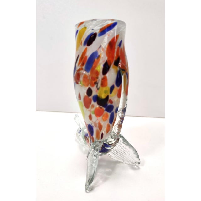 Vintage Murano Glass Drinking Glasses by Aureliano Toso, 1950s, Set of 6 For Sale - Image 7 of 13