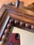 Vintage Carved Bow Top Wooden Mirror For Sale In New York - Image 6 of 7
