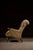 Mid 20th Century Vintage Tufted Sleepy Hollow Armchair in Beige For Sale - Image 5 of 13