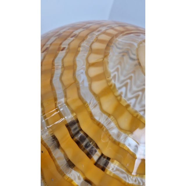 1960s Large Vintage Table Lamp in Murano Glass and Marble Base, 1960s For Sale - Image 5 of 13