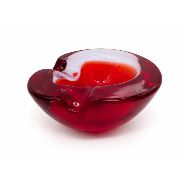 Glass Murano Glass Ashtray from Seguso Murano, Italy, 1960 For Sale - Image 7 of 7