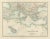 Antique Map of the Mediterranean Basin, 1903 For Sale