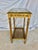 Gold Early 20th Century French Louis XVI Style Gold Gilded and Marble Side Table For Sale - Image 8 of 12