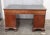 English Chippendale Style Two-Pedestal Desk For Sale - Image 3 of 9