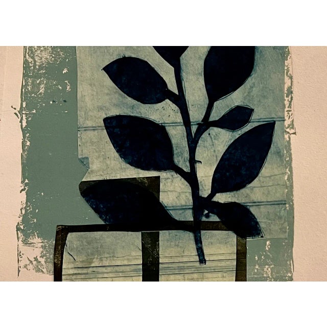 This is an original print using archival inks and archival paper. The printer's plate is one of a kind and is made from...