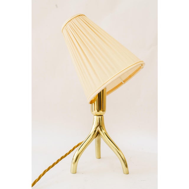 Table Lamp with Fabric Shade by Rupert Nikoll, 1950s For Sale - Image 15 of 17