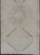 Mid 20th Century Grey and Cream Vintage Turkish Oushak Runner With Geometric Tribal Design For Sale - Image 5 of 12