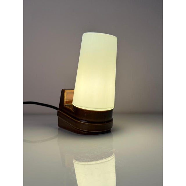Brown Model 6080 Wall Lamp by Sigvard Bernadotte for Ifö For Sale - Image 3 of 11