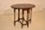 Edwardian English Oak Gate Leg Table, Circa 1900 For Sale In Greensboro - Image 6 of 8