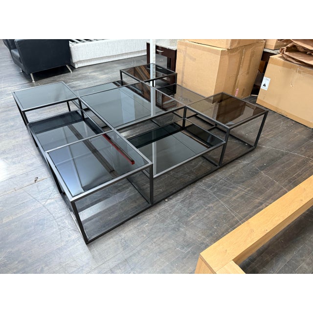 Early 21st Century Theo Eichholtz for Restoration Hardware Smythson Coffee Table For Sale - Image 5 of 12