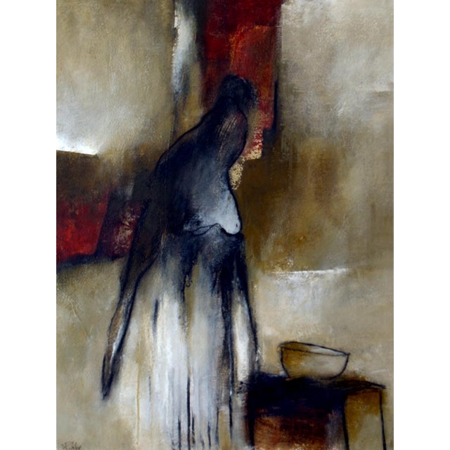 Danielle Julien, Earth Woman, Oil on Canvas For Sale - Image 6 of 6