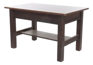 Antique Grand Rapids Chair Co. Arts & Crafts Mission Oak Library Table C1920