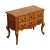 1980s Baker French Rococo Style Burl Wood Two Drawer Nightstand Chest For Sale - Image 13 of 13