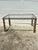 Make a bold, sculptural statement with this rare vintage Brutalist-style chain-link coffee table, originating from the...
