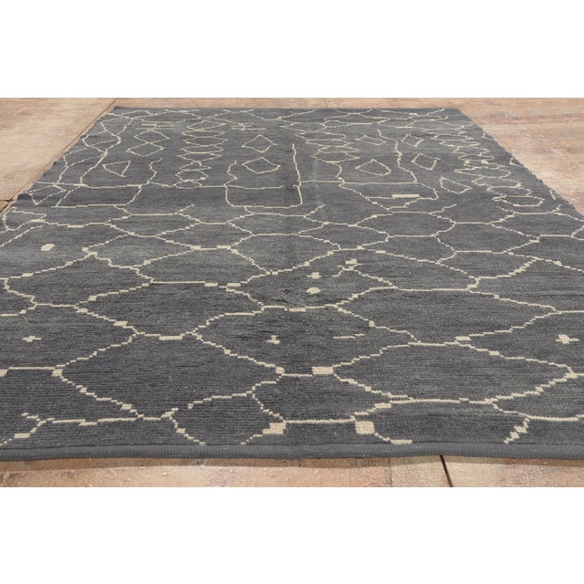 Contemporary Turkish Moroccan Rug, 06'04 X 09'04 For Sale - Image 9 of 10