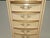 Wood Dresser Vintage French Provincial Tallboy Dresser Lingerie Chest Brass #2 For Sale - Image 7 of 15
