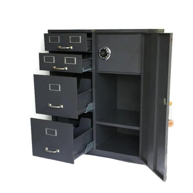 Vintage Cole Steel Filing With Safe Chairish