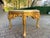 Wood Vintage 1960s French Louis XVI Gilded Beech Coffee Table With Beige Marble Top For Sale - Image 7 of 12