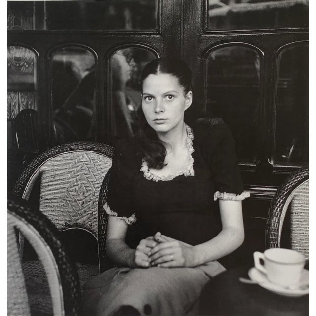 Figurative Louis Stettner “Au Café Pigalle” Paris Cafe Original 1982 Poster Unframed For Sale - Image 3 of 8