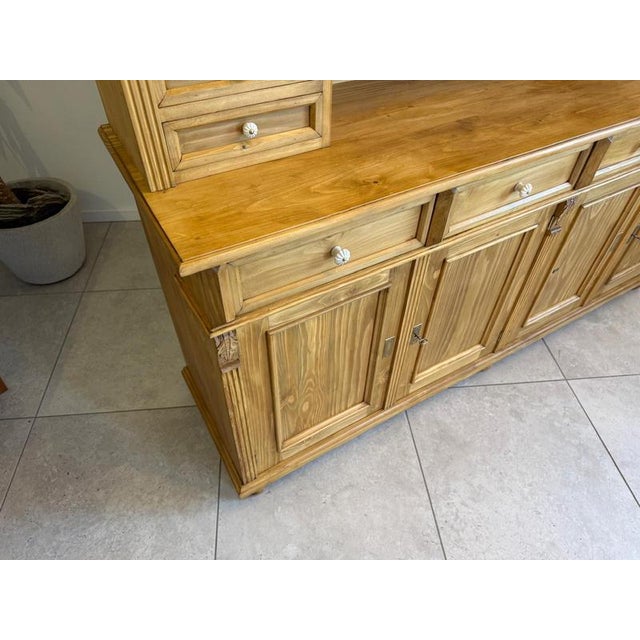Wood Gründerzeit Farmhouse Kitchen Cupboard For Sale - Image 7 of 17