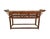 Wood Chinese Chippendale Bamboo Console, Altar Table For Sale - Image 7 of 10