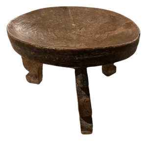Antique African Tray Side Table or Bowl