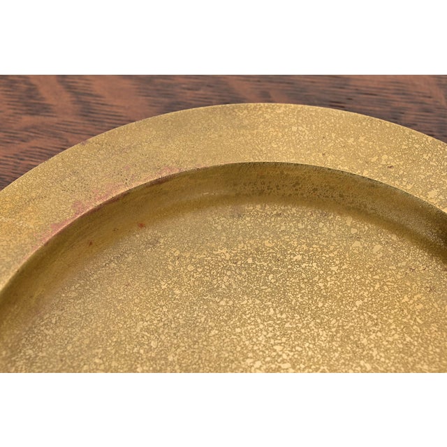 Tiffany Studios New York Bronze Doré Charger Plate or Tray For Sale In South Bend - Image 6 of 13