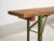 Rustic Industrial Style Folding Bench, 1950 For Sale - Image 3 of 10