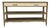 Theodore Alexander Modern Cream Shagreen Laszio Console Table For Sale