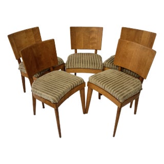 Heywood Wakefield Stingray Dining Chairs, Set of Five For Sale