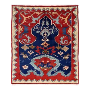 Fine Hand Knotted Abadeh Rug