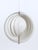 An early model of the iconic Space Age mid-century moon lamp, also known as the visor pendant lamp, designed by Verner...