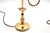 Vintage Brass Table Lamps with Velvet Shades, 1970, Set of 2 For Sale - Image 6 of 8