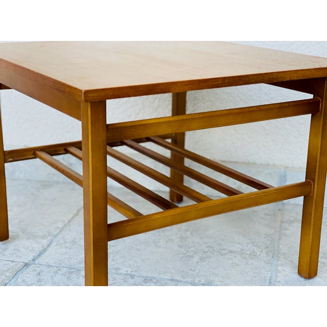 Wood Vintage Scandinavian Teak Coffee Table, 1960s For Sale - Image 7 of 10