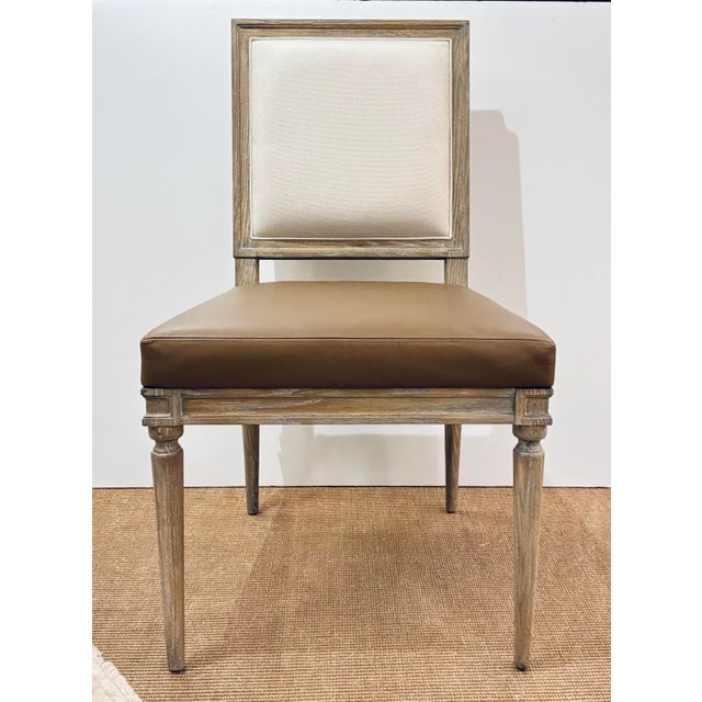 Revelation Organic Modern French Connection Dining Chairs Set of 6 For Sale - Image 4 of 11