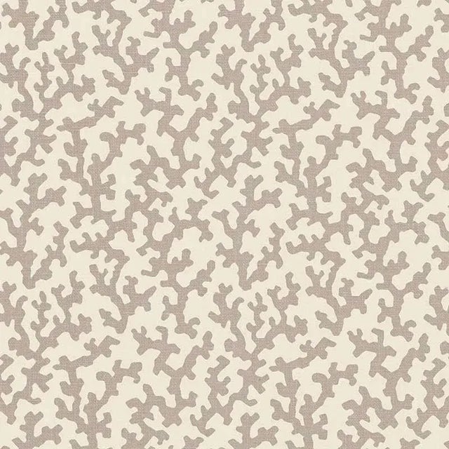 Sample- Schumacher X Veere Grenney Folly Fabric in Lilac For Sale