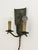Swedish Grace Patinated Bronze Wall Sconce with Classical Female Relief, 1940 For Sale - Image 3 of 6