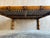 Mid 20th Century Vintage Mid 20th Century Palm Beach Regency Style Square Faux Bamboo Coffee Table With Rattan Cane and Glass Top For Sale - Image 5 of 12