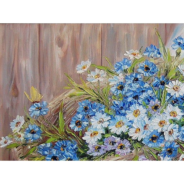 2010s Oil Painting in the Morning at Grandma's Kotmin Olga For Sale - Image 5 of 6