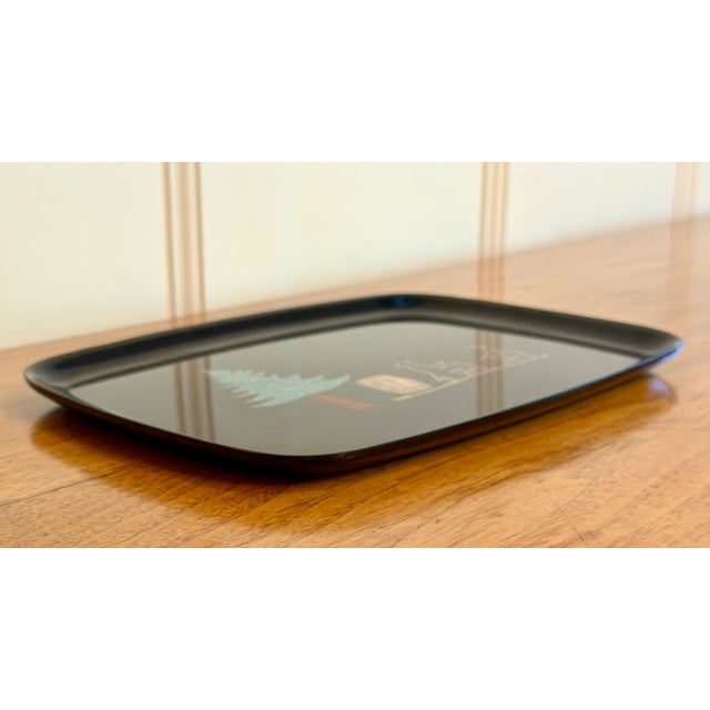 Rare Dartmouth College Mid-Century Custom Couroc Tray For Sale - Image 10 of 13