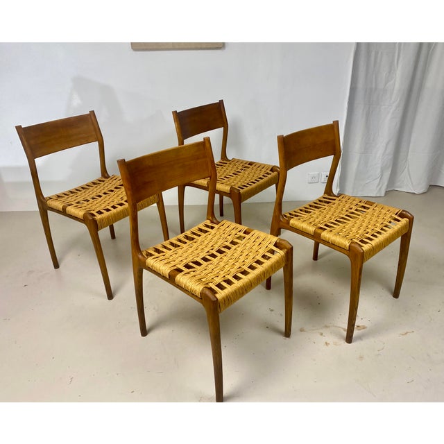 Havana Chairs from Gessef, Consorzio Sedie Friuli, 1960s, Set of 4 For Sale - Image 6 of 18
