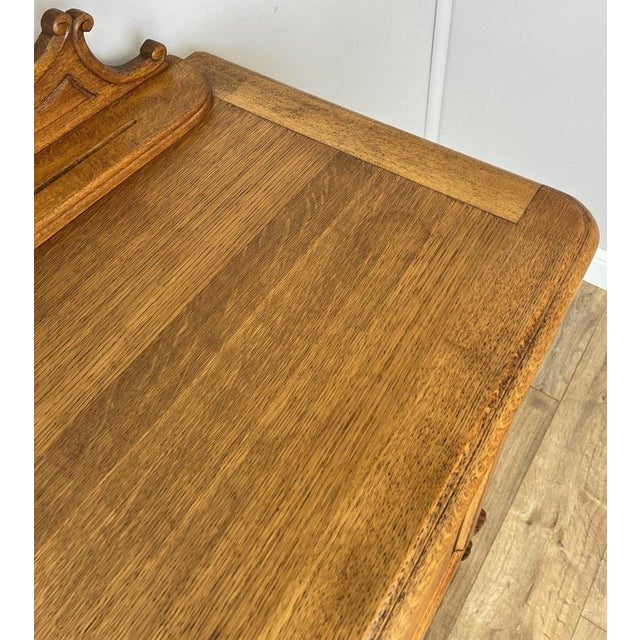 Vintage French Louis Style Oak Sideboard For Sale - Image 14 of 16