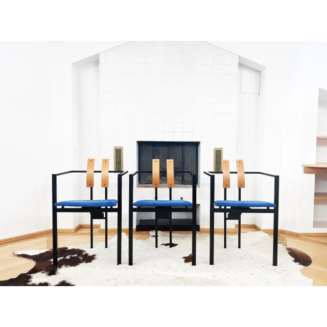 Pair of Trix Chairs by Karl Friedrich Förster, Circa 1980 For Sale - Image 10 of 11