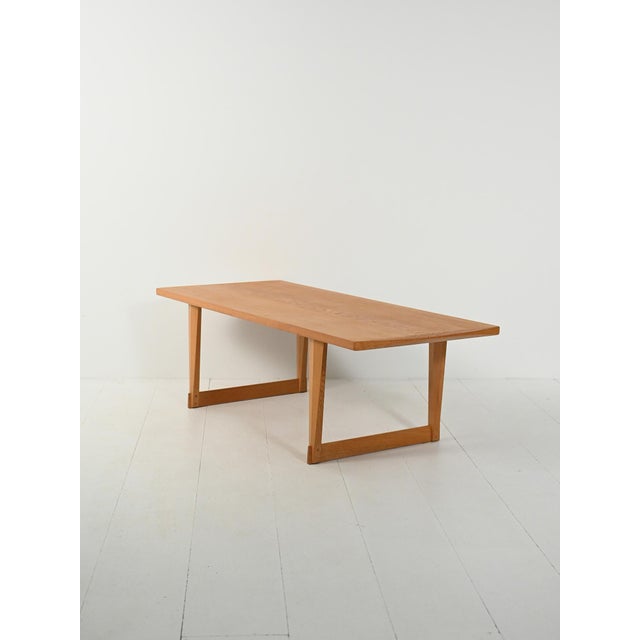 Oak Coffee Table by Svante Skogh for Säffle Möbelfabrik, 1960s For Sale - Image 3 of 11