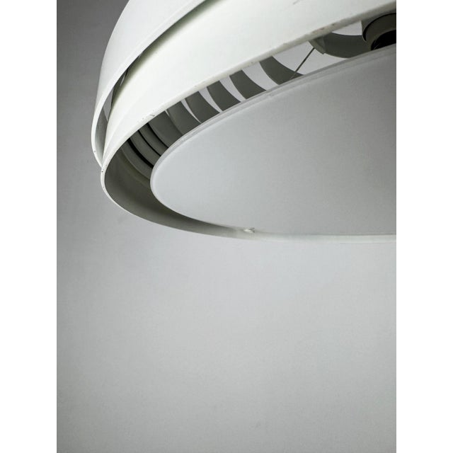 Metal Dynamic Pendant Lamp from Vest Leuchten, Austria, 1970s For Sale - Image 7 of 13