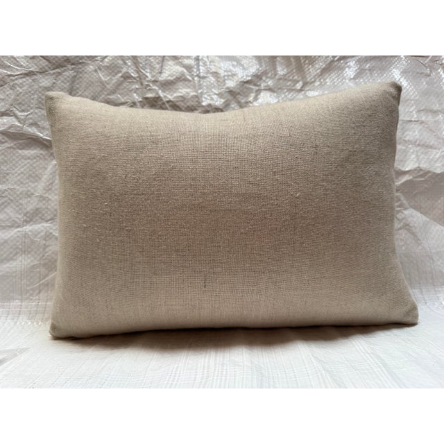 17th Century 17th Century Brussels Verdure Tapestry Fragment Pillow For Sale - Image 5 of 5